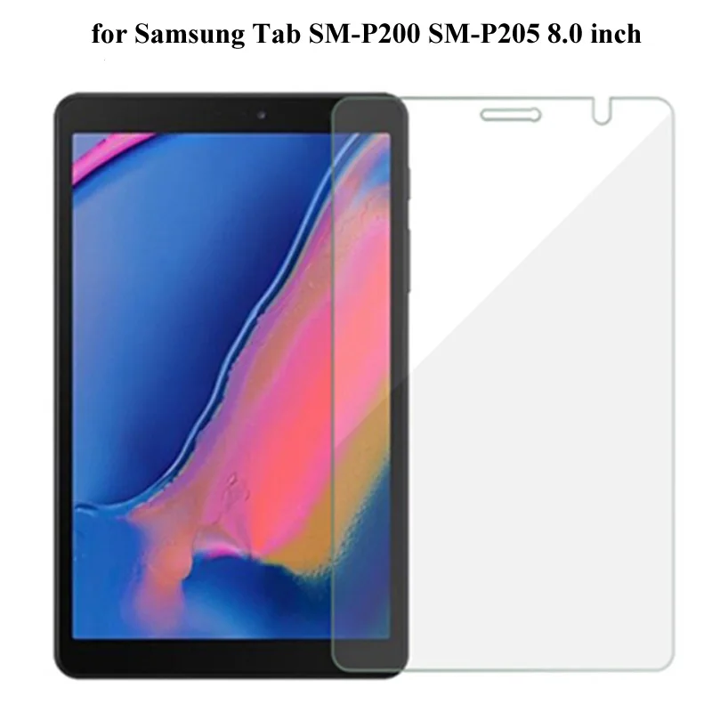 

P200 P205 закаленное стекло для Samsung Galaxy Tab A 8,0 дюймов 2019 защитное стекло Защитная пленка для экрана планшета HD пленка #3