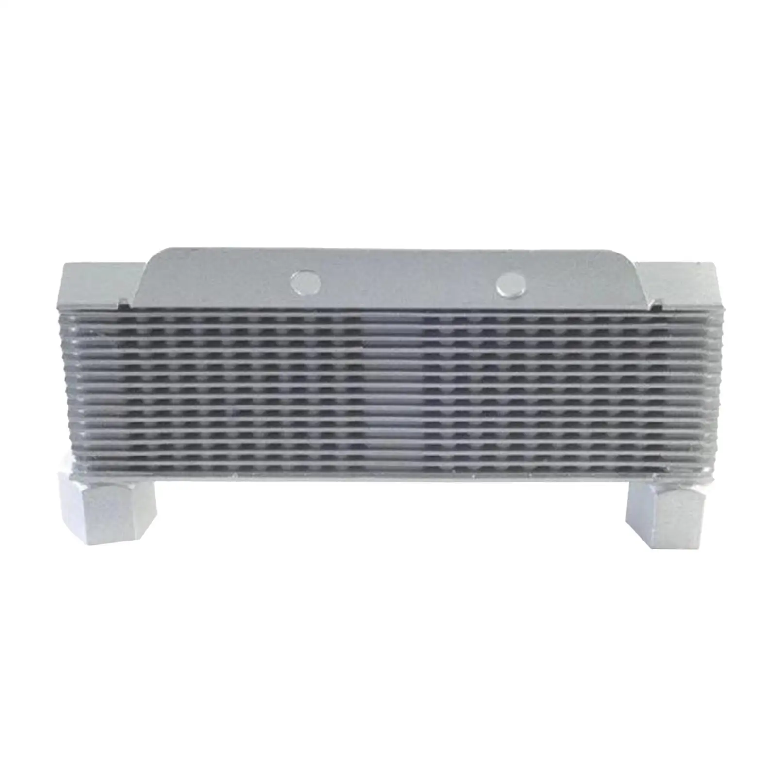

Universal Motorbike Engine Oil Cooler Radiator Silver Motorbike ATV Bikes
