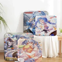 usada pekora art fabric cushion non slip living room sofa decor students stool tatami office outdoor garden cushions