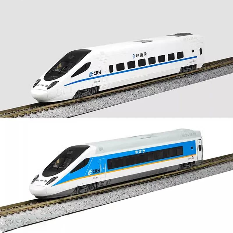 Модель поезда Harmony CRH5 модель N Scale 1/160 в наличии синяя/белая