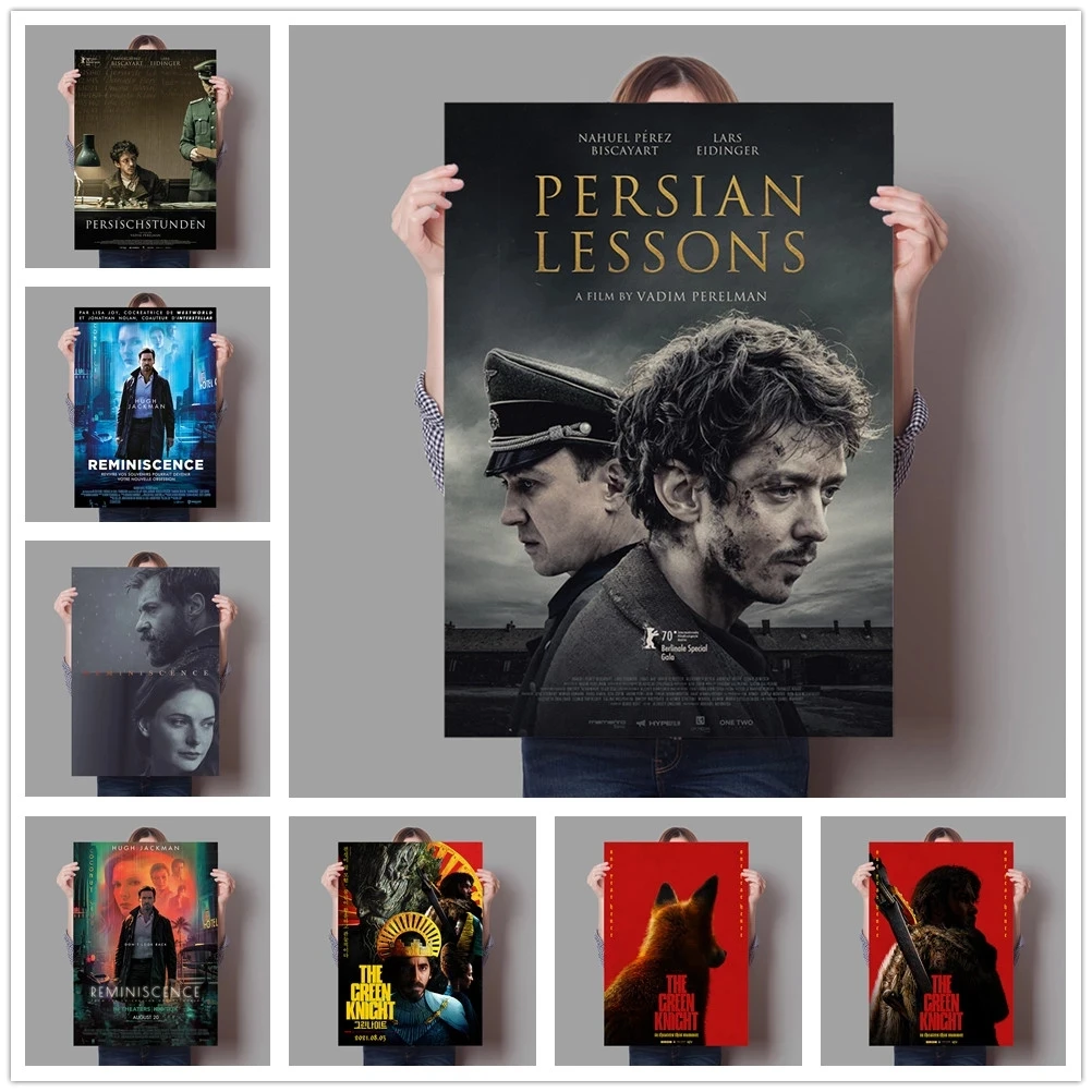 

Home Decor Painting Wall Art HD The Green Knight European Printed Modern American Movie Posters Canvas Modular Pictures For Gift