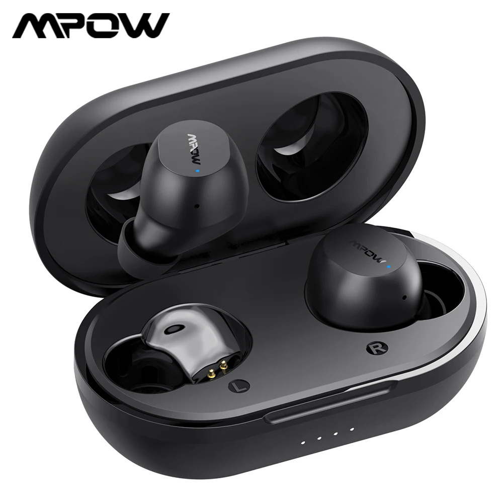 

Mpow M12 Bluetooth 5.0 In Ear Earbuds IPX8 Waterproof Wireless Earphones with 25H Playtime&Touch Control for iPhone 11 Plus/X/XR