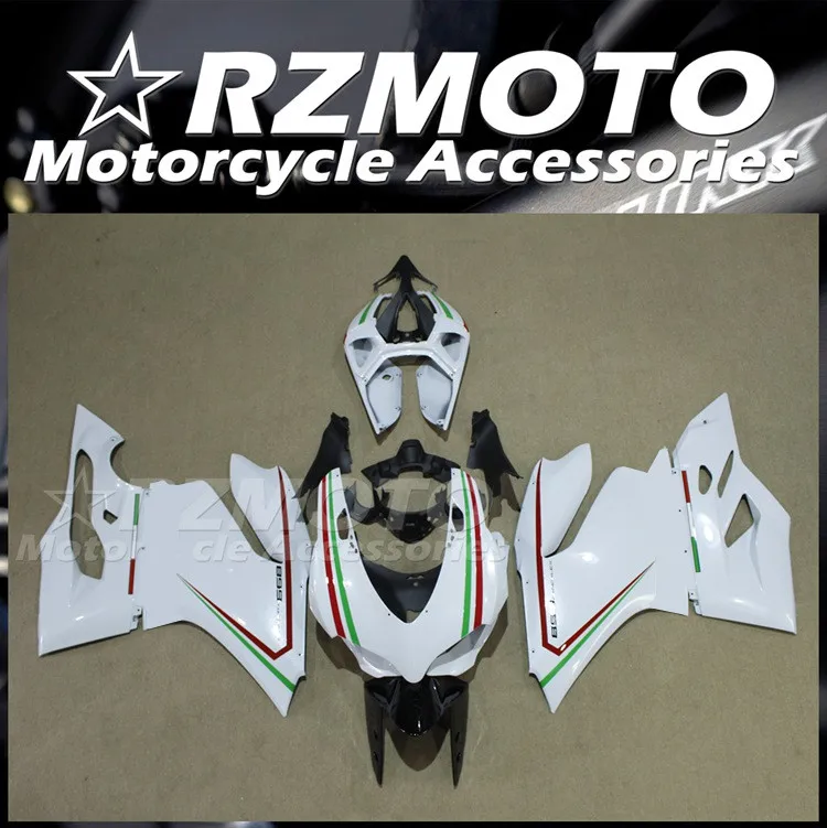 

4Gifts New ABS Motorcycle Fairings For Ducati 1199 899 Panigale 2012 2013 2014 2015 2016 Injection Bodywork Kit White