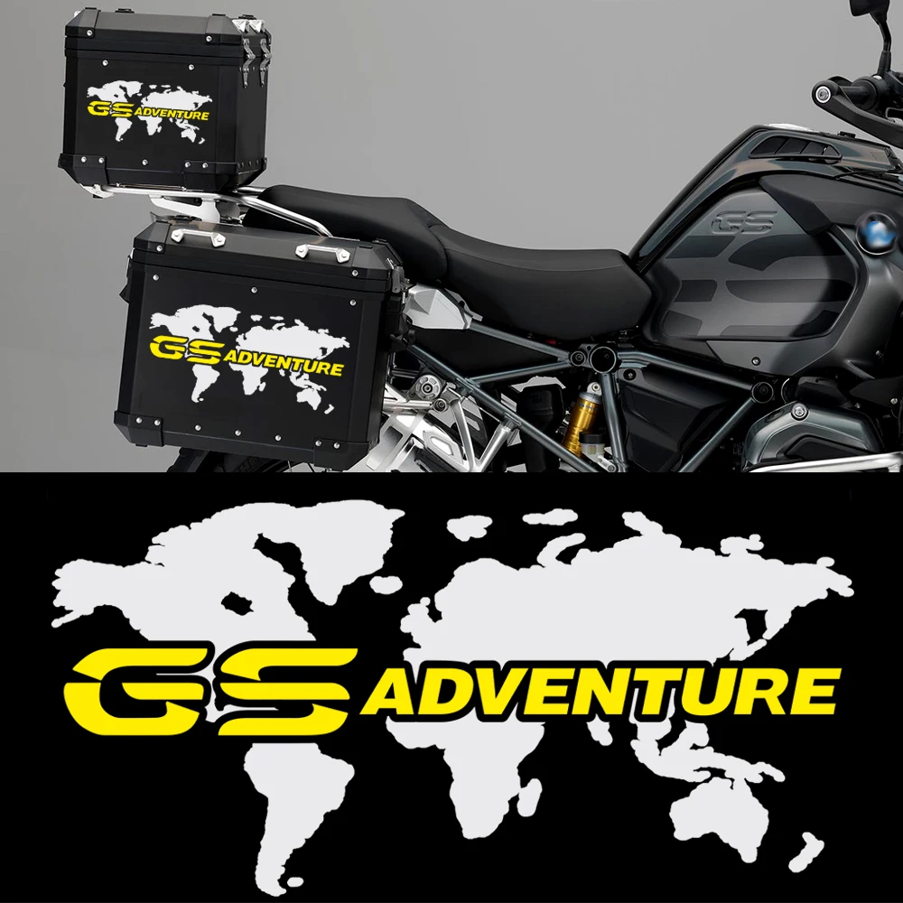 

For BMW R1200gs F850gs F800gs R1250gs F750gs R 1200 1100 1250 850 650 750 GS GSA HP Stickers Trunk Cases Rallye Adventure
