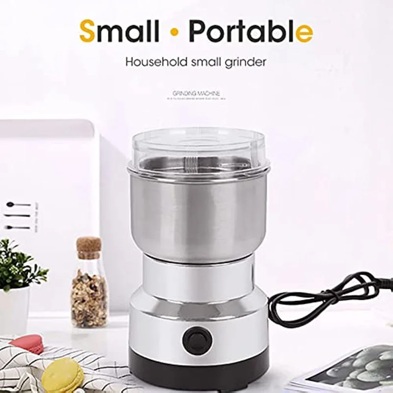 

Mini Electric Grinder Household 300ml Ultrafine Baby Food Pulverizer Coffee Grinder Spice Pepper Grinder Grain Mill 2/4 Blades