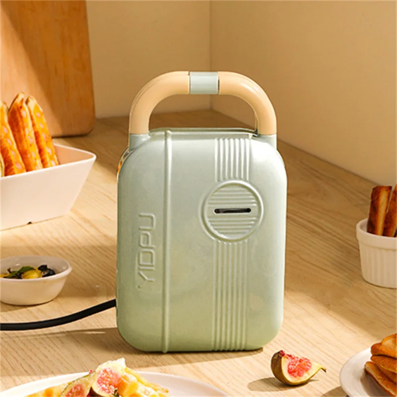 

Electric Sandwich Maker Breakfast Machine Household Light Food 220V Egg Cake Oven Sandwichera Electric Toster Multifunctional