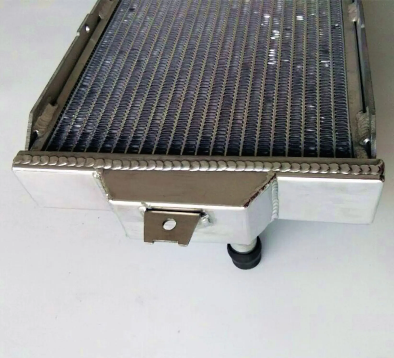 For 1987-1990 Suzuki Quadracer 500 LT500R 2x4 Zilla Aluminum Radiator Cooler Cooling Coolant 1987 1988 1989 1990