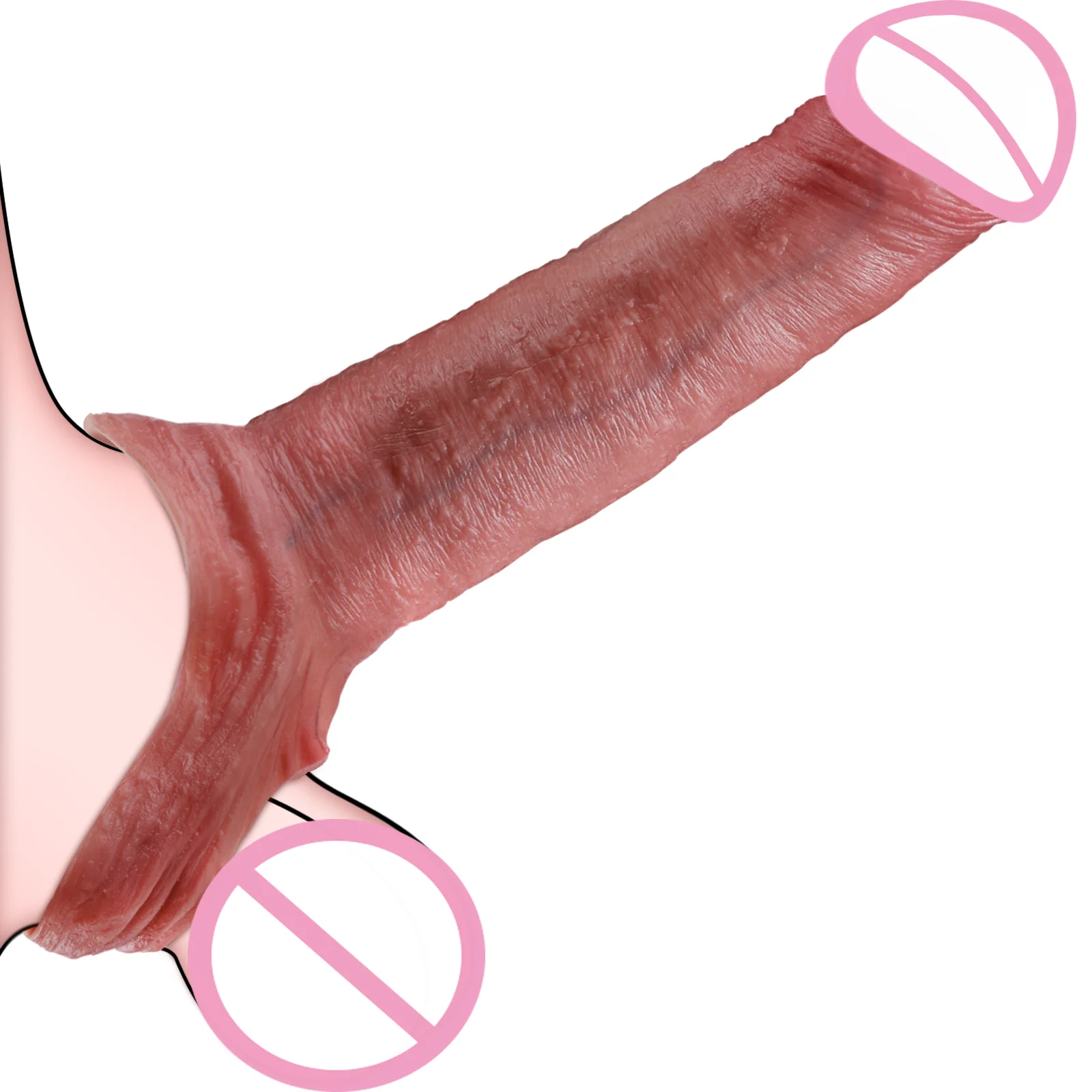 Многофункциональный удлинитель пениса и задержка 2-в-1 секс-игрушка для мужчин