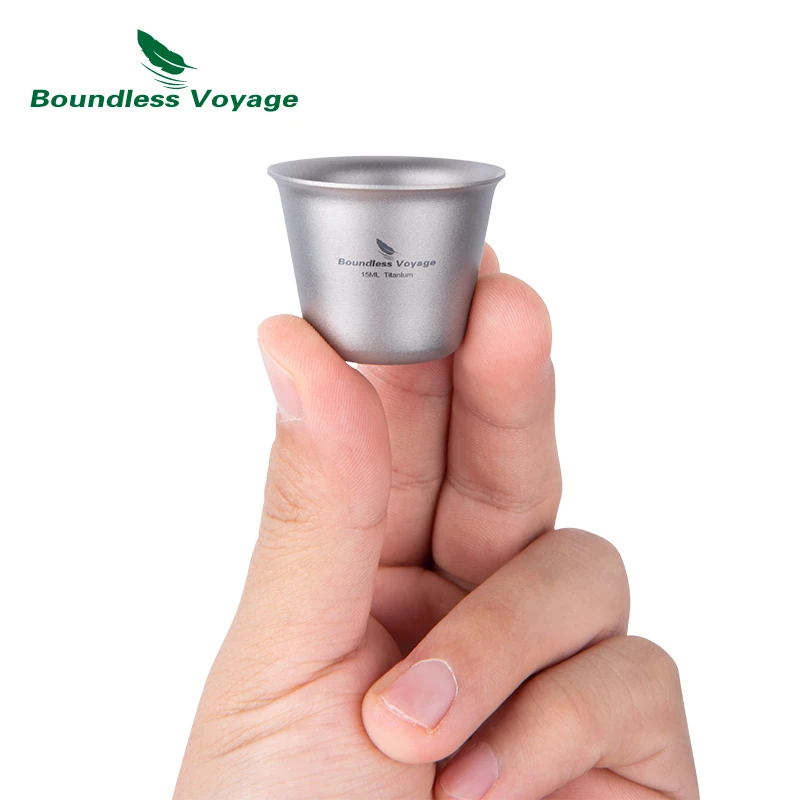 Фото Фляга Boundless Voyage 250 мл из титана с мини-стаканом и воронкой для кемпинга, походов, карманная фляжка для виски и вина для мужчин и женщин №5