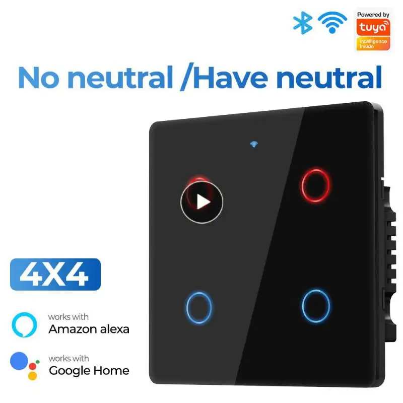 

Сенсорные выключатели с Wi-Fi, 240 В переменного тока