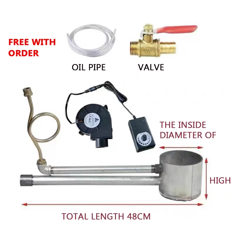 Новая печь для нагрева отработанного масла горелка фермы промышленная