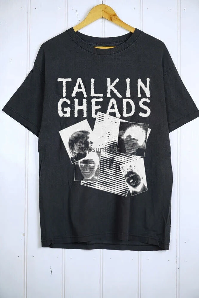 

Talking Heads Tee Shirt Talking Heads Short-Sleeve T-Shirt All Size S-Xl