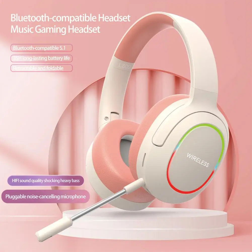 40mm Speaker Unit With Detachable Mic Bluetooth Headphone Over-ear Headphone Auriculares