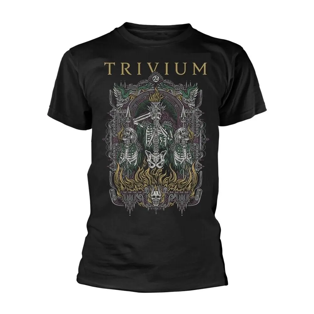 Официальная Мужская футболка Trivium Skelly Frame