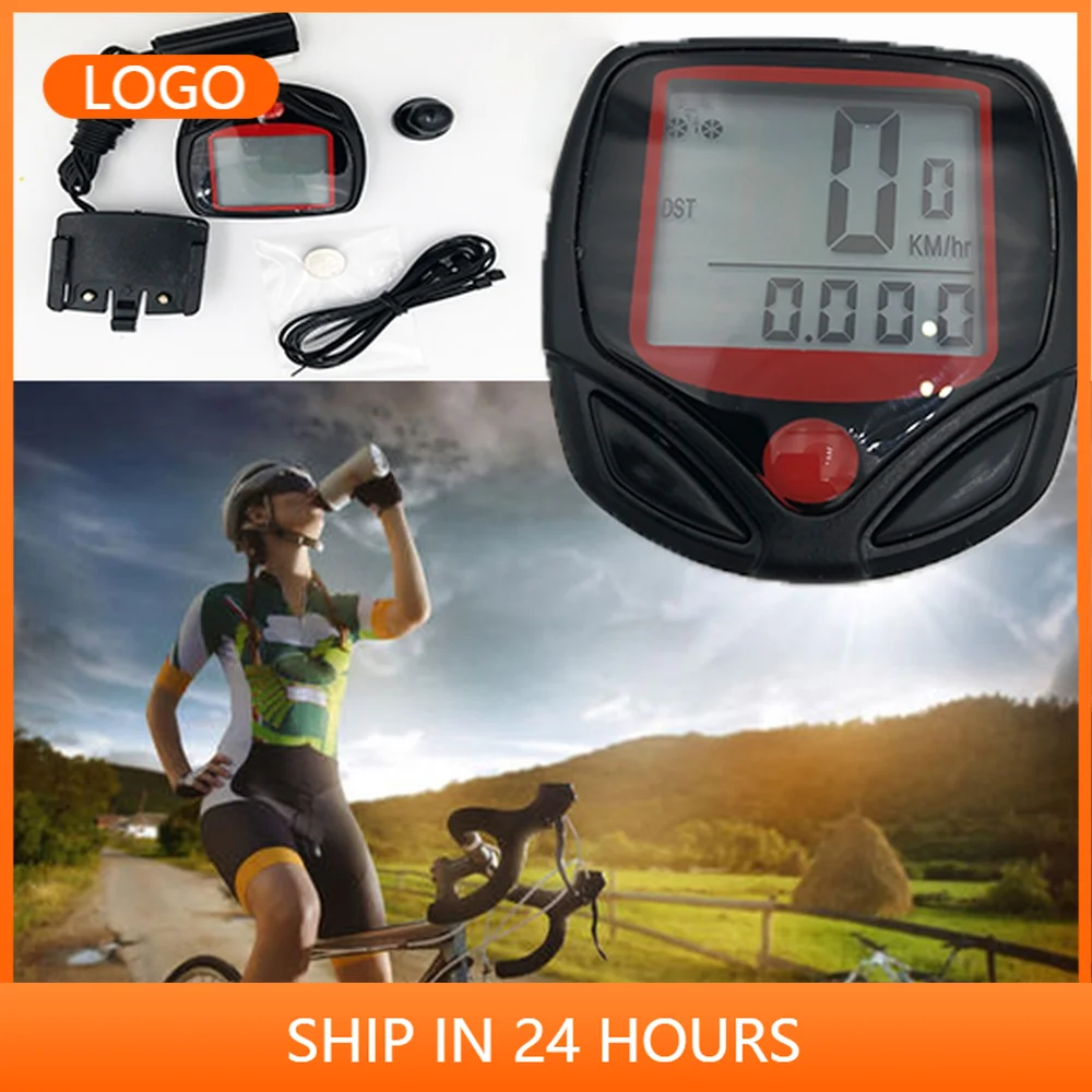 

Waterproof Bicycle Bike Cycle Lcd Display Digital Computer Speedometer cycling computer