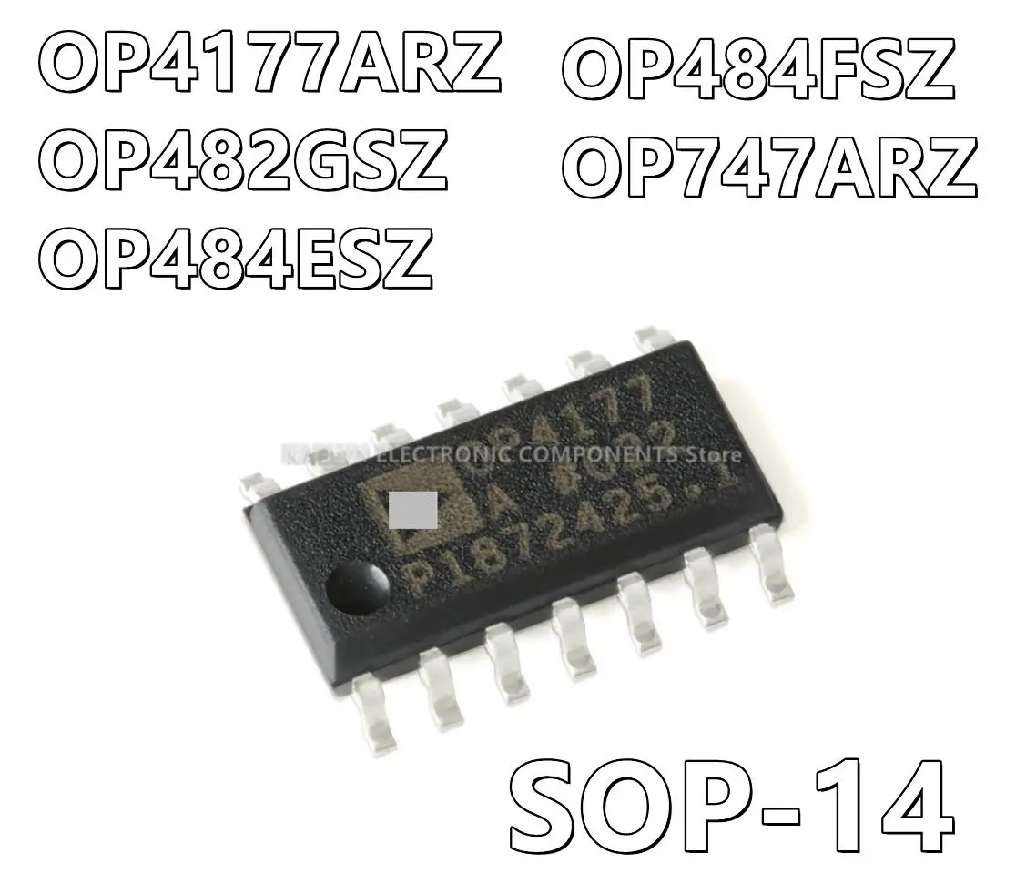 10 шт./партия, OP4177ARZ OP4177 OP482GSZ OP482G OP484ESZ OP484E OP484FSZ OP484F OP747ARZ OP747 SOP-14
