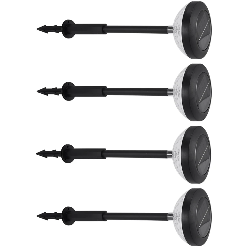 

Solar Pathway Lights 4 Pack,LED Solar Lights Outdoor,IP67 Waterproof Solar Path Lights,Solar Powered Garden Lights