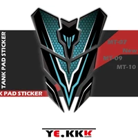 for yamaha mt 07 mt 09 mt 10 mt 03 fz07 fz09 fz10 mt09 mt07 new 3d fuel gas tank pad protector decal stickers mt logo