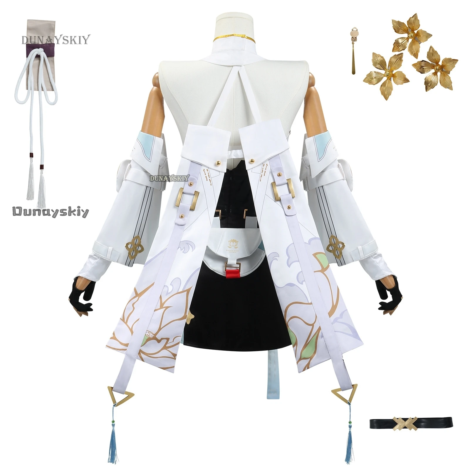 Game Wuthering Waves Baizhi Cosplay Costume Suit Sweet Lovely Uniform Halloween Party Role Play Outfit Women