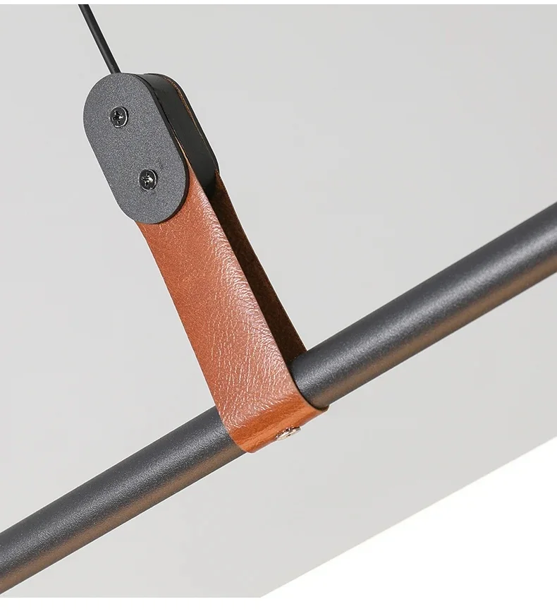 Современный минималистичный длинный подвесной светильник для бара кабинета