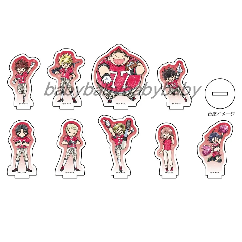 

Мини-фигурка из аниме Eyeshield, 21 дюйм, кукла кобаякава, сена, Хирума, Йоичи, Гон сейюри, акриловые подставки, модельная пластина, косплей-игрушка для подарка