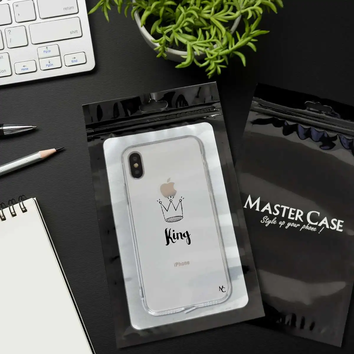 Синий силиконовый чехол для IPhone 6/6S |
