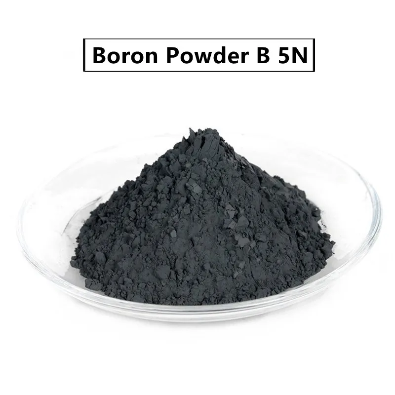 

Порошок Бора B 5N высокой чистоты 99.999% для исследования и разработки металлический элемент 10/50/100 грамм ультратонкий порошок