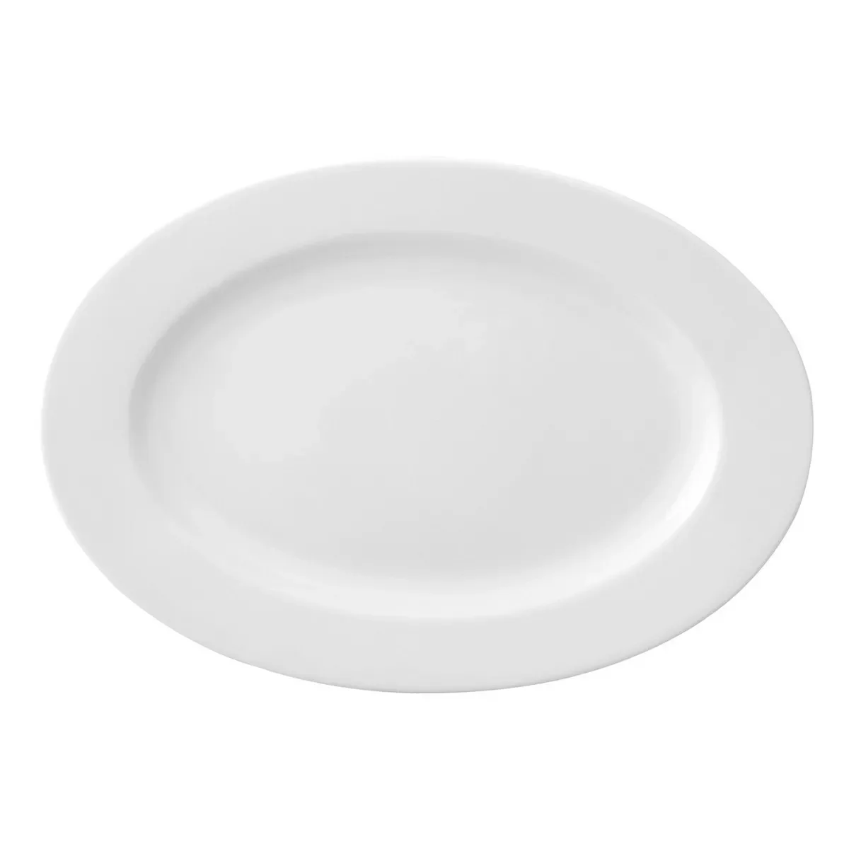 

Flat plate Ariane Ceramic White