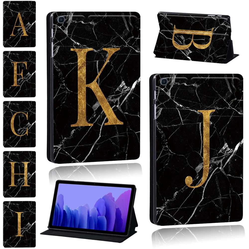 

Tablet Case for Samsung Galaxy Tab A7 Lite/Tab A7 10.4"/Tab A8 X200 Leather Letter Print Cover Tab A T510/Tab A T590/Tab A T290