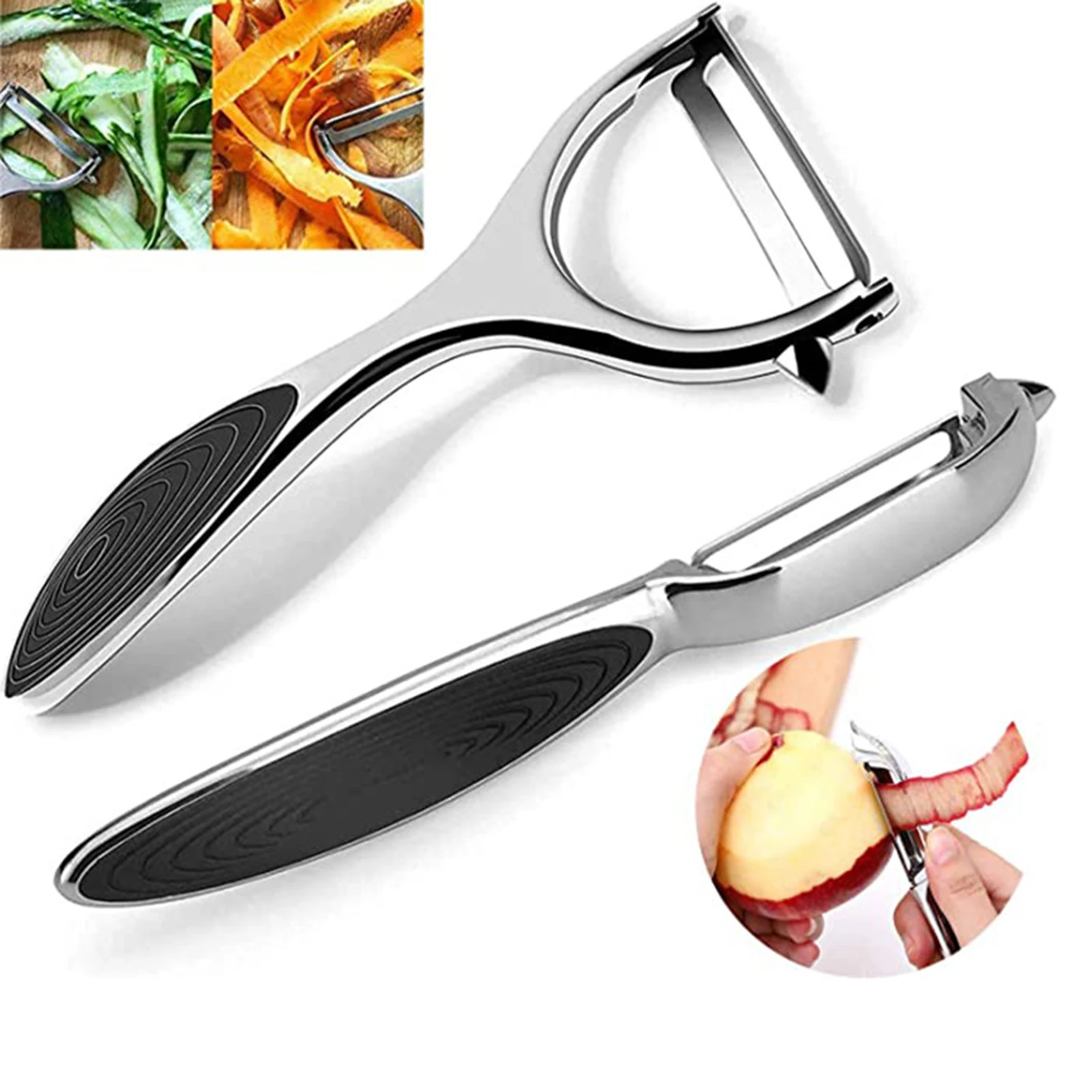 

Peelers For Kitchen Y Peeler I Shaped Peeler Easy To Wash Easy To Wash Kitchen Gadgets Veggie Peeler Fruit Peeler Slicer With