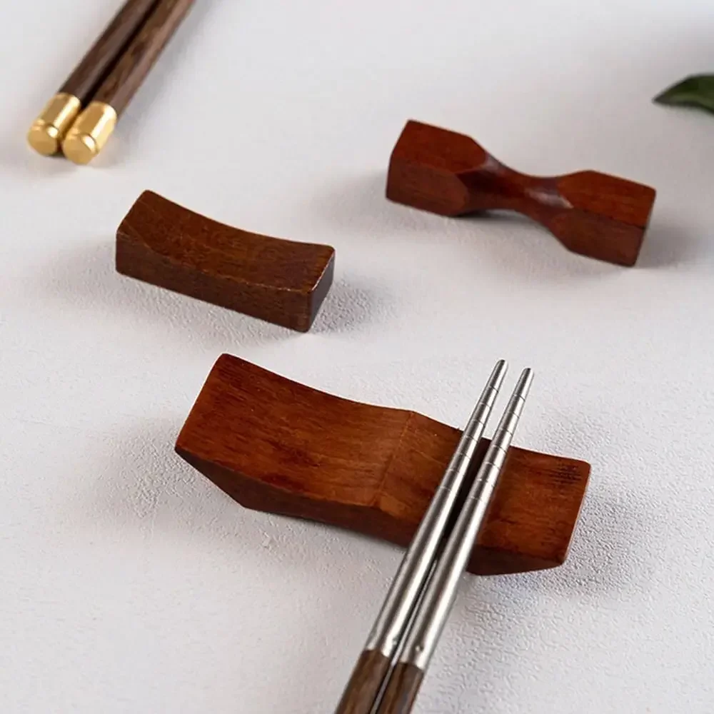 Креативный японский держатель для палочек еды деревянная подушка ложка вилка