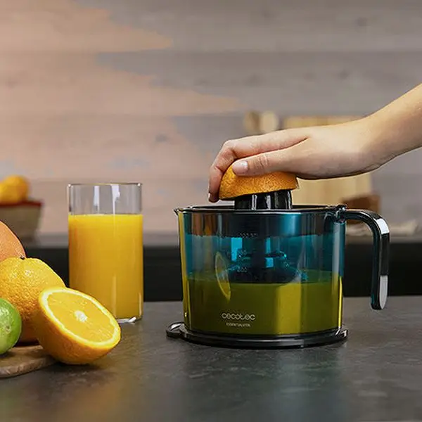 Электрическая соковыжималка Cecotec EssentialVita регулируемая 1 л 40 Вт Черная | Бытовая