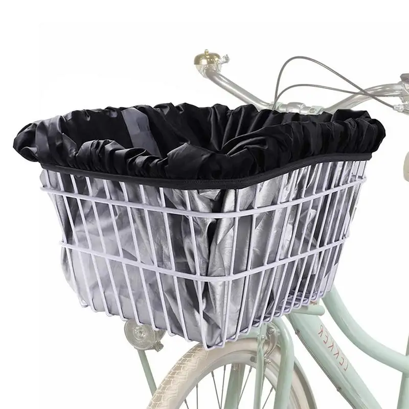 

Waterproof Bike Basket Liner Ripstop Material Covering Rainproof Basket Liner Bike Basket Liner Multi-purpose Bicycle Basket