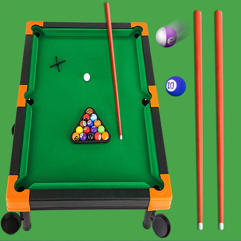 

Toy Home Children Play Pool Table Boys' Puzzle 7 Small 5 Indoor 10 4 4 3 6 Years Old Mini Boys