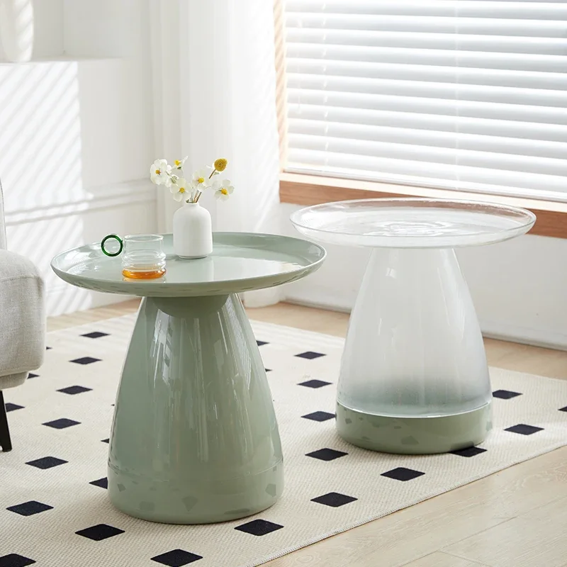 Пластиковый сидячий диван-стол для гостиной современный скандинавский кофейный