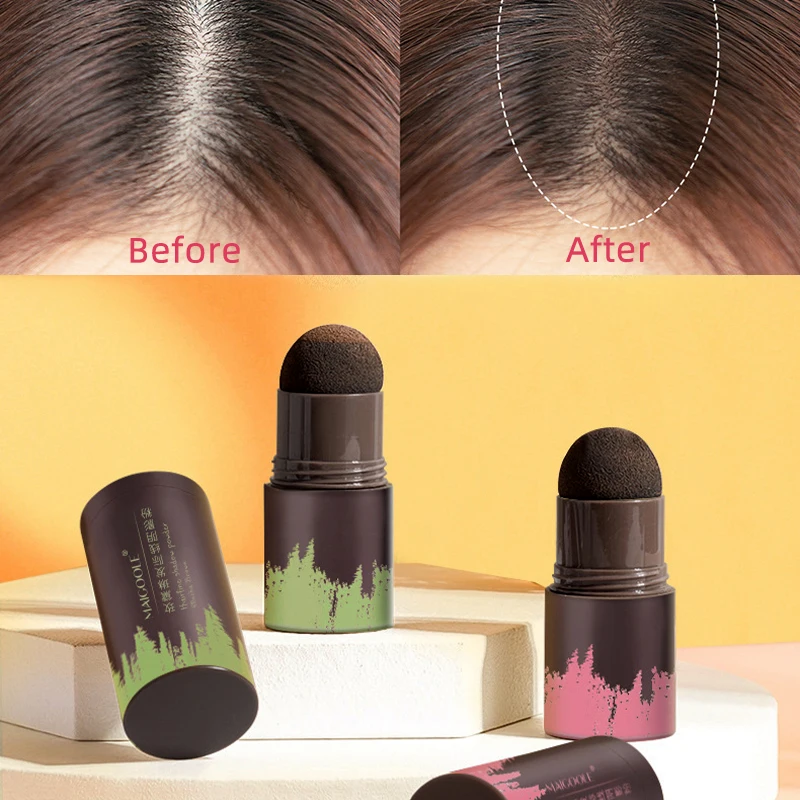 

Volumizing Hair Fluffy Powder Instantly Black Root Cover Up Natural Hair Filling Hair Line Shadow Powder Hair Concealer Coverage