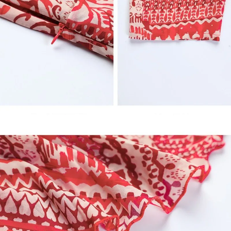 Женский пуловер с V-образным вырезом коротким рукавом и цветочным принтом