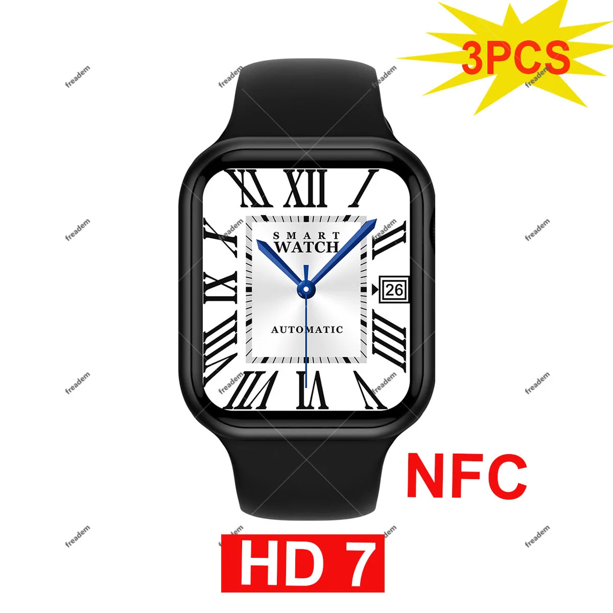

3PCS HD7 Smart Watch