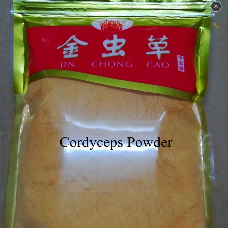 

500g Pure Cordyceps Sinensis Mushroom Extract Powder by Real Mushrooms Organic