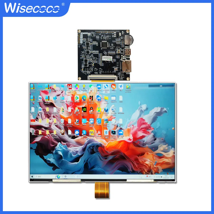Wisecoco 8 9-дюймовый 2k IPS ЖК-дисплей Емкостная сенсорная панель 2560x1600 TFT 16:10 Экран