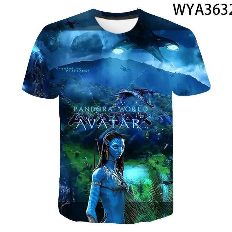 

Tshirts Disney Hot Movie Avatar 3D Print Kids T Shirt Fashion Boys Girls T-shirt Street Harajuku Round Neck Tee Tshirt Clothing