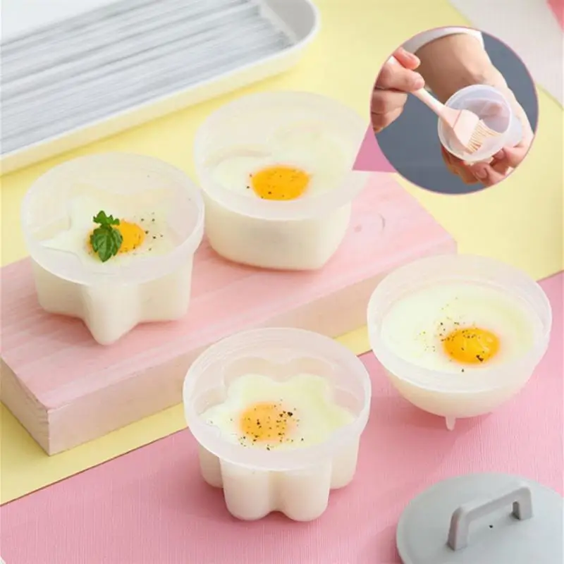 

Easy Demoulding Egg Boiler Cooker High Temperature Resistant Food Contact Boiled Egg Mold Faster Demoulding Cute Egg Poacher