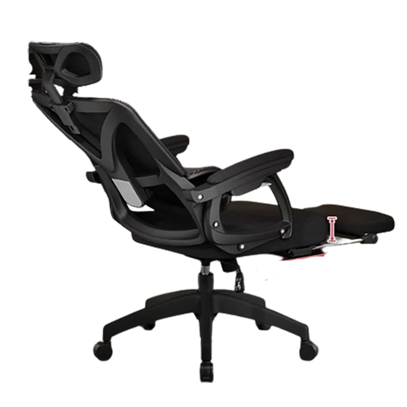 Современные игровые кресла с ручкой эластичная кожа компьютерное поворотное