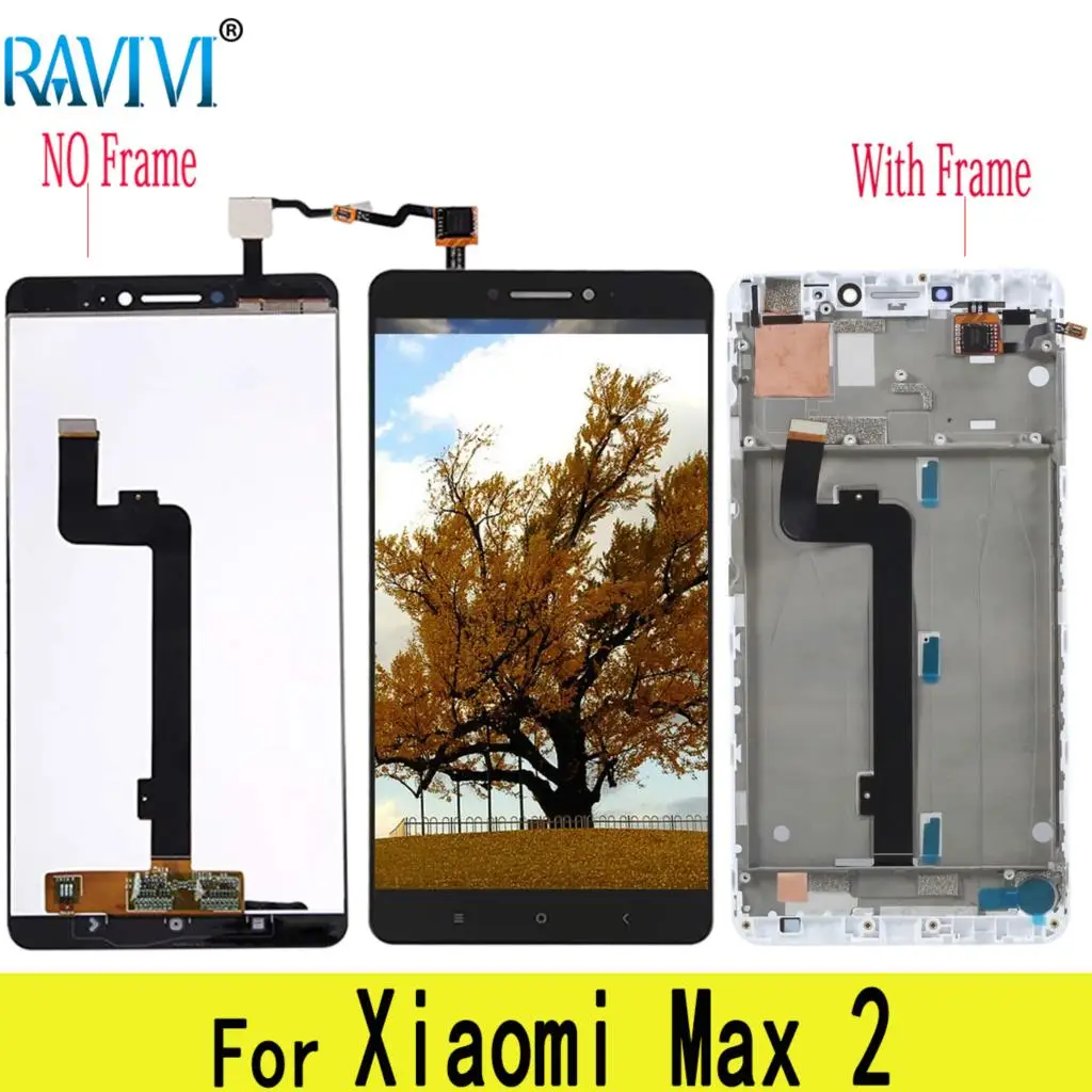 

6.44" LCD For XIAOMI Mi Max 2 LCD Display MiMax2 Touch Screen Tested Digitizer Assembly With Frame For XIAOMI Mi Max 2