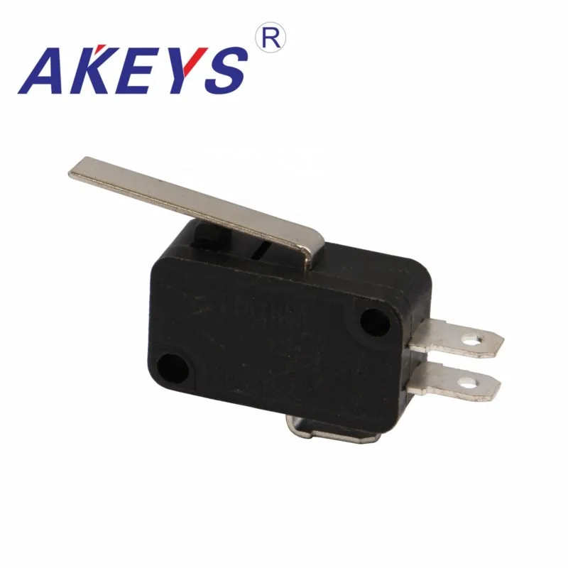 Микропереключатель JL034, 10 шт., MS-017, 2-контактный, для бытовой техники, черный