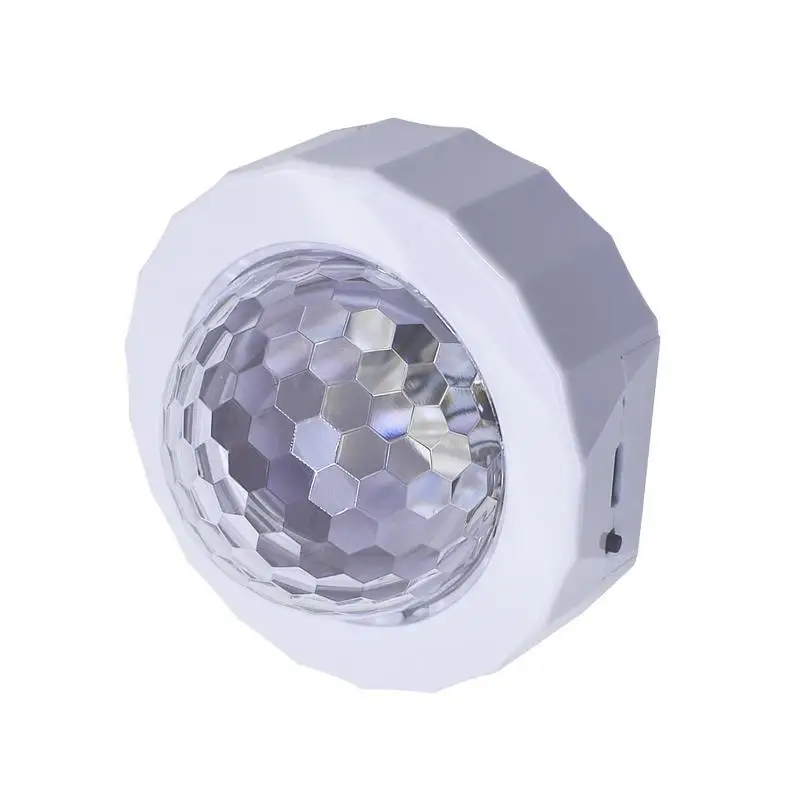 

USB LED Night Light Mini Auto Interior Atmosphere Lights Plug In Night Light Universal Auto Ambient Lamp Romantic For Bedroom