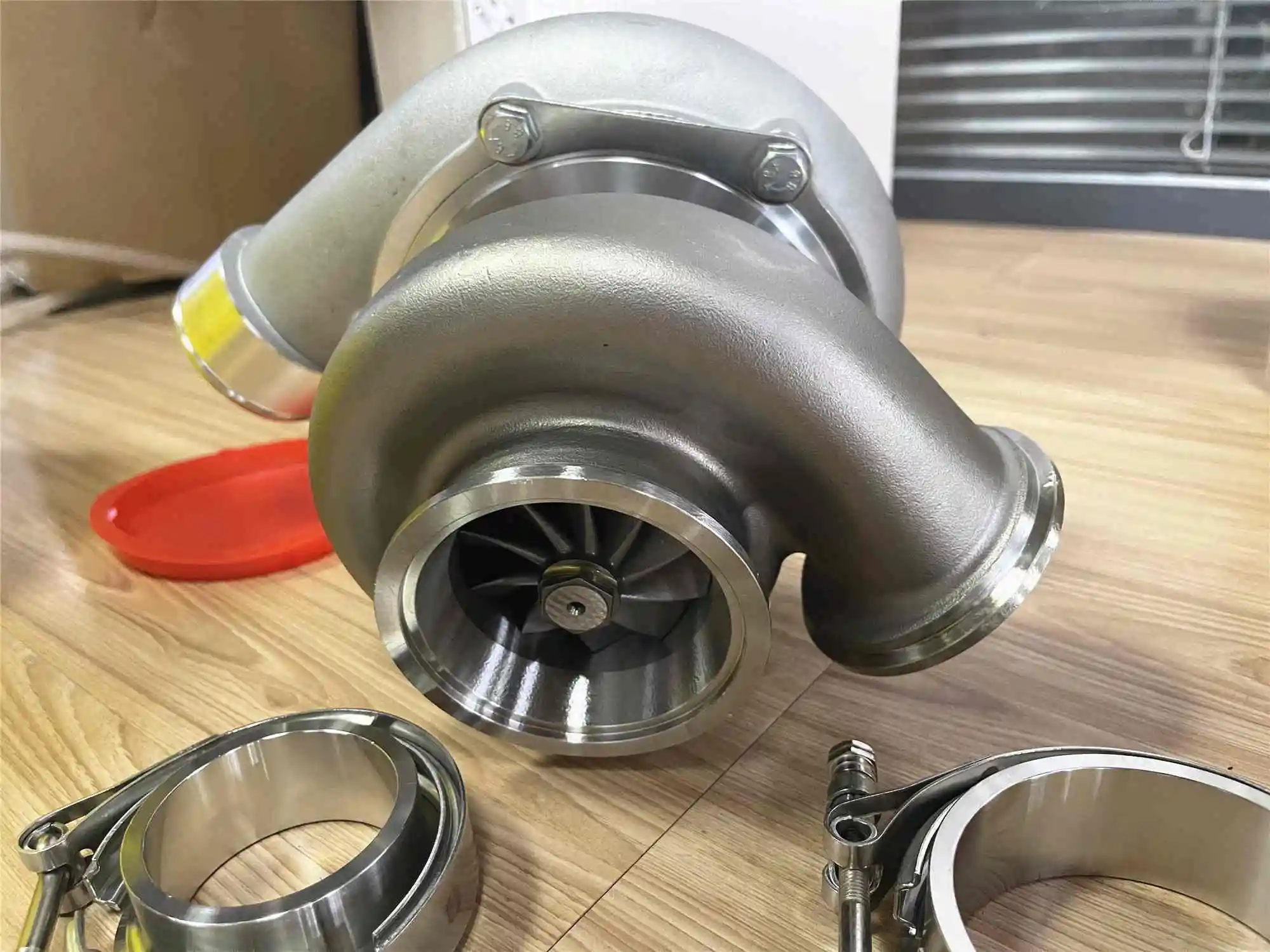 Фото GTX35 GTX35R GTX3582R Gen2 Турбина A/R.82 V-диапазонный корпус Шарикоподшипник Турбокомпрессор №5