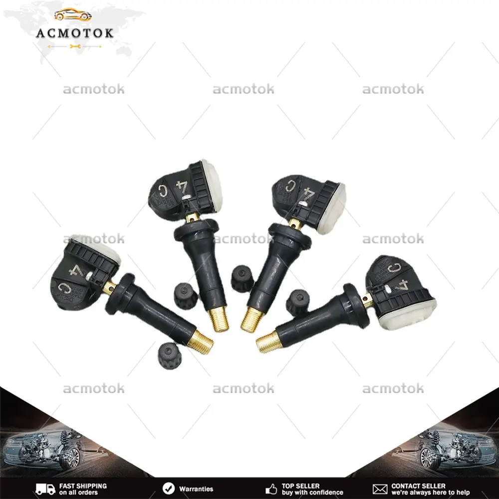 

SET OF 4 TIRE PRESSURE MONITORING SYSTEM 13516165 13598773 For Buick Enclave Cadillac XT5 Camaro Silverado Traverse TPMS 433mhz
