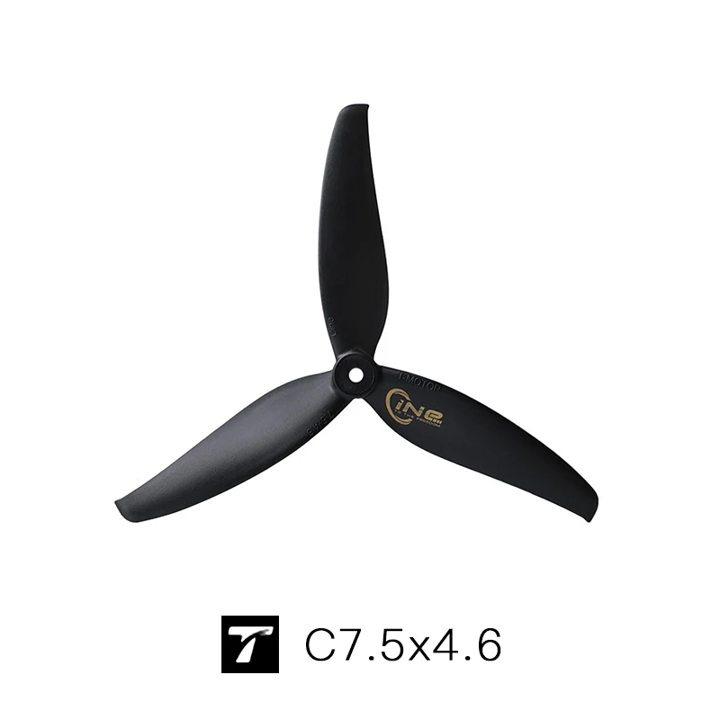 8 пар C7 5x4 6 T-MOTOR C7546 Cinema Трехлопастной пропеллер для FPV версии фристайла RC Racing Drone
