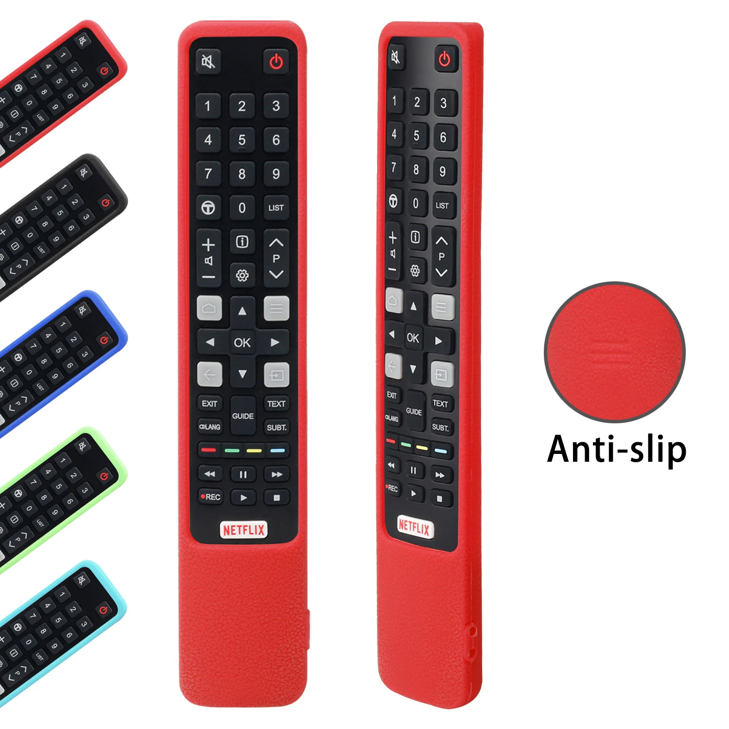 

Remote Cover For TCL RC802N YUI1 YAI3 YUI2 YU14 YU11 65C2US 75C2US Non-slip Silicone Protective Soft Control Case